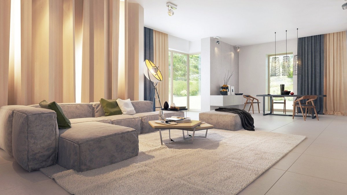 Серый цвет стен