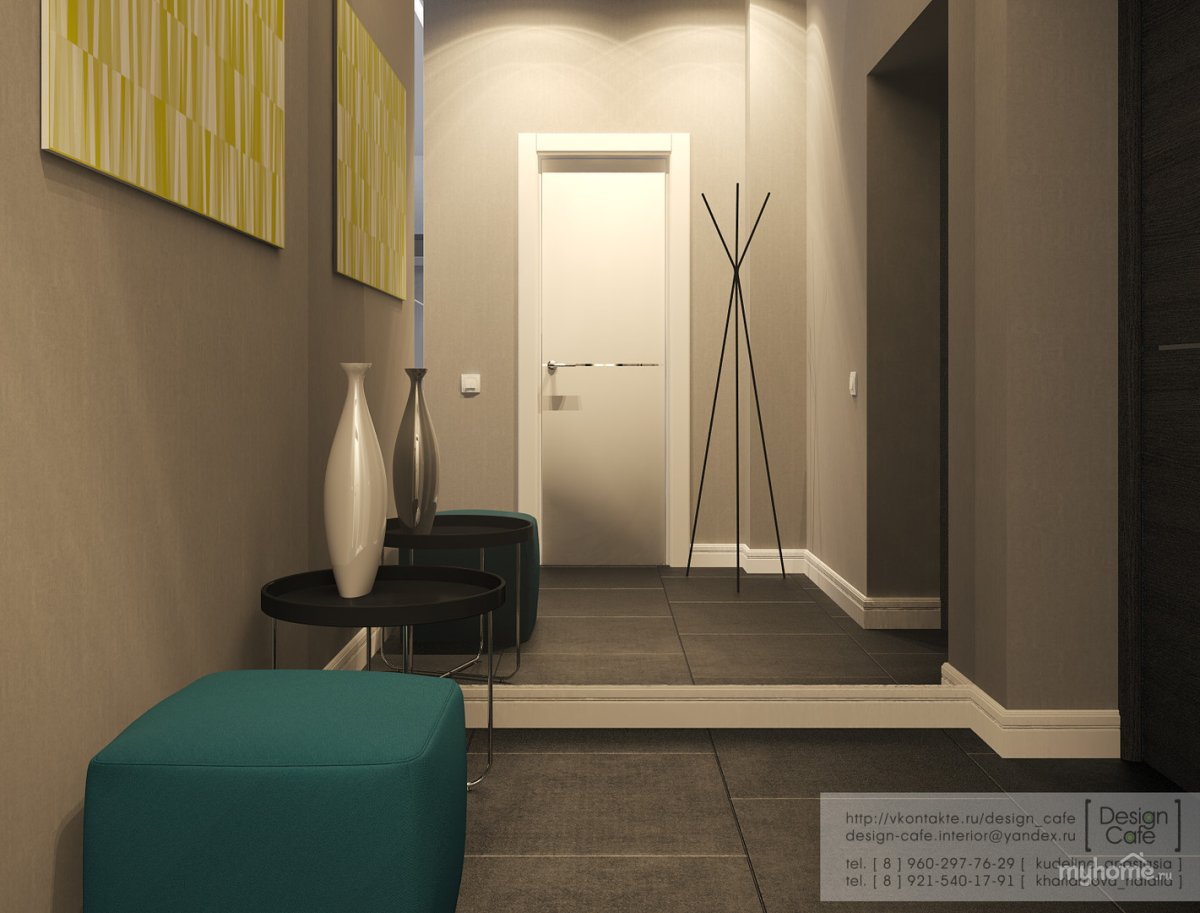 Мягкая зона в прихожей