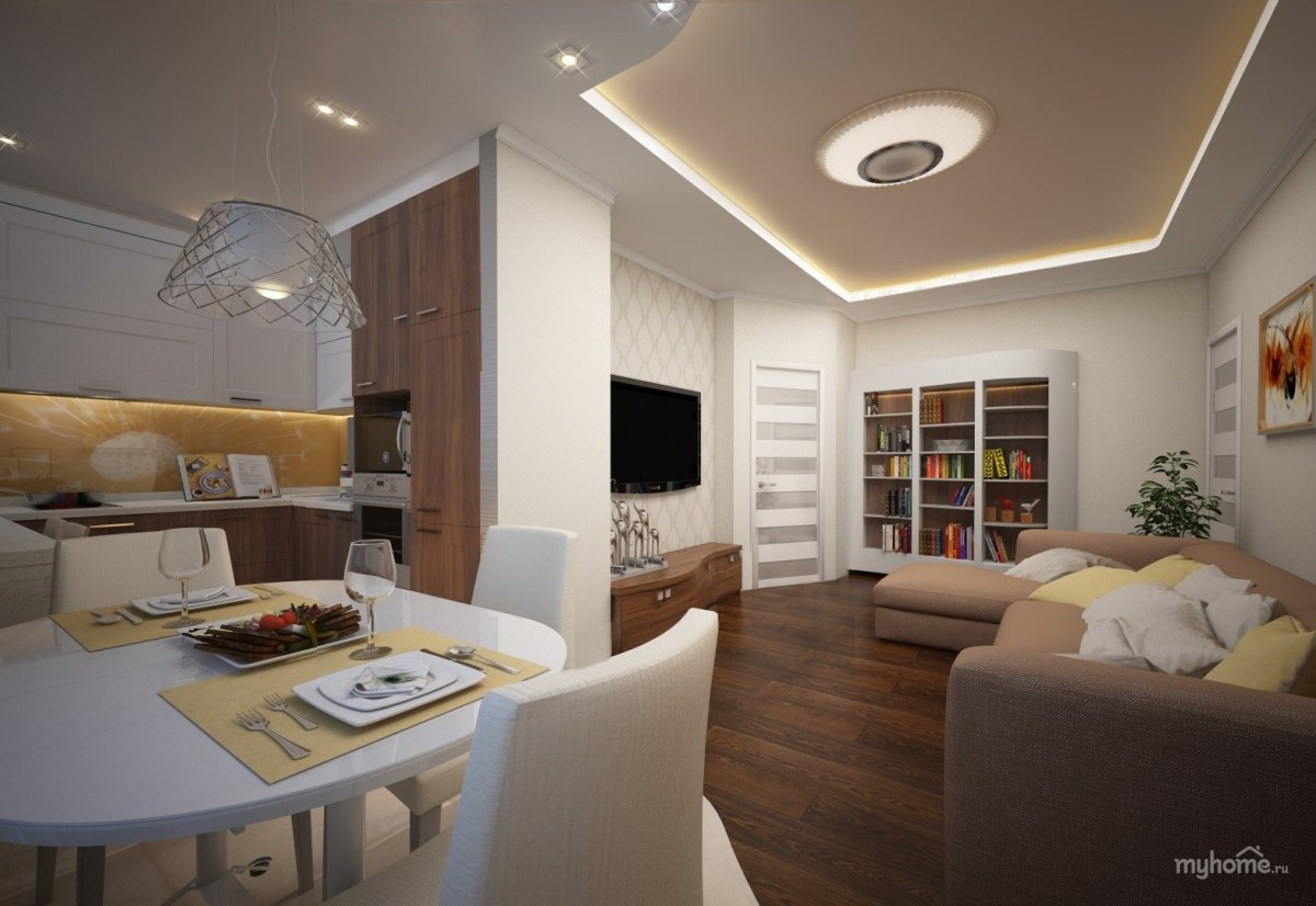 Кухня гостиная хрущевка