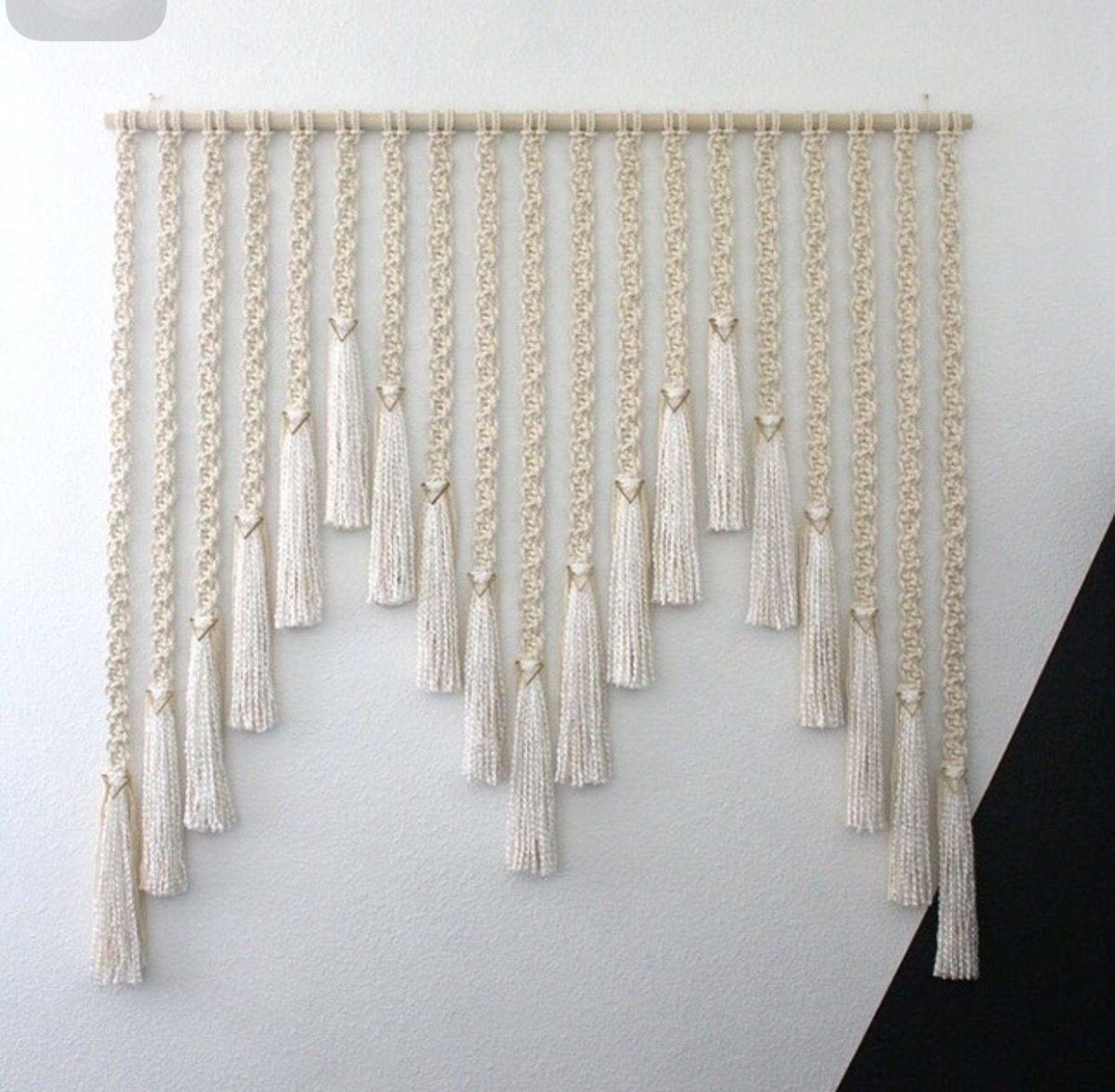 Шторы плетеные макраме