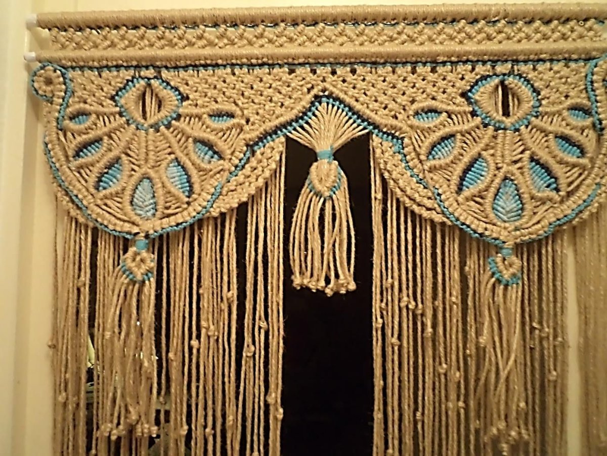 Тюль макраме