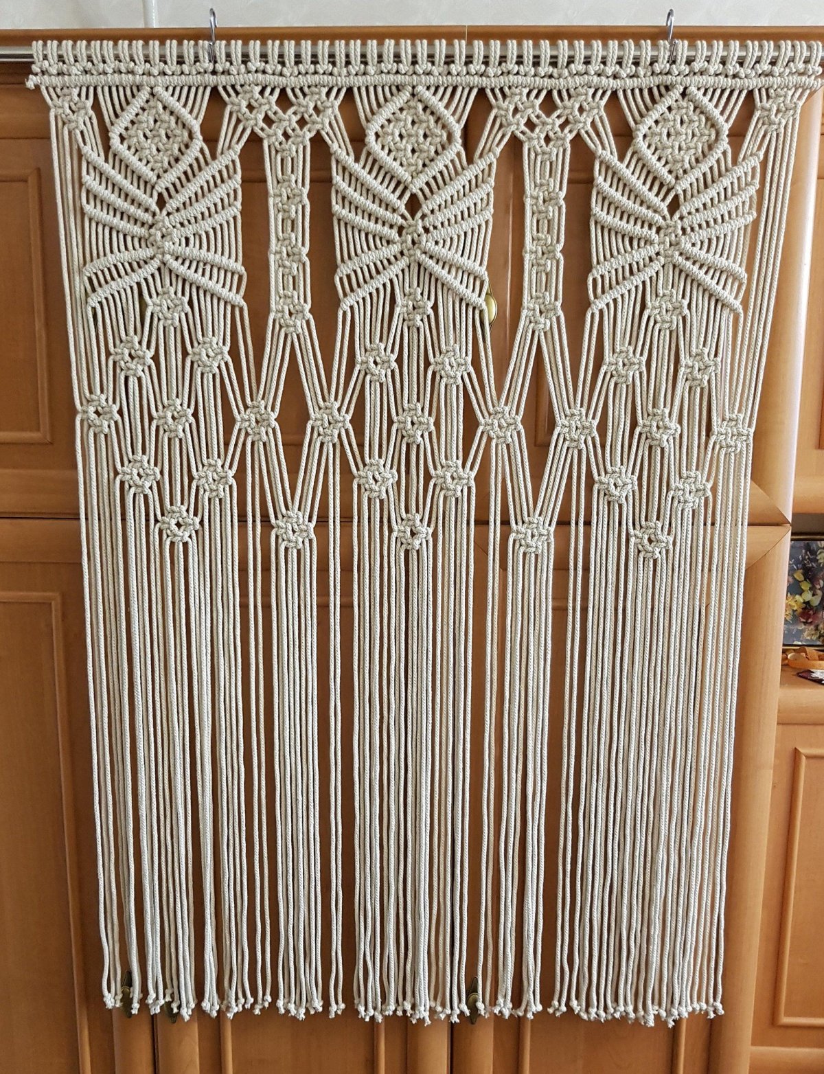 Шторы макраме
