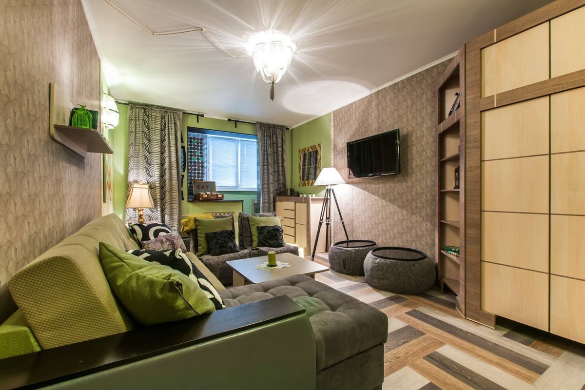 Интерьер маленькой комнаты