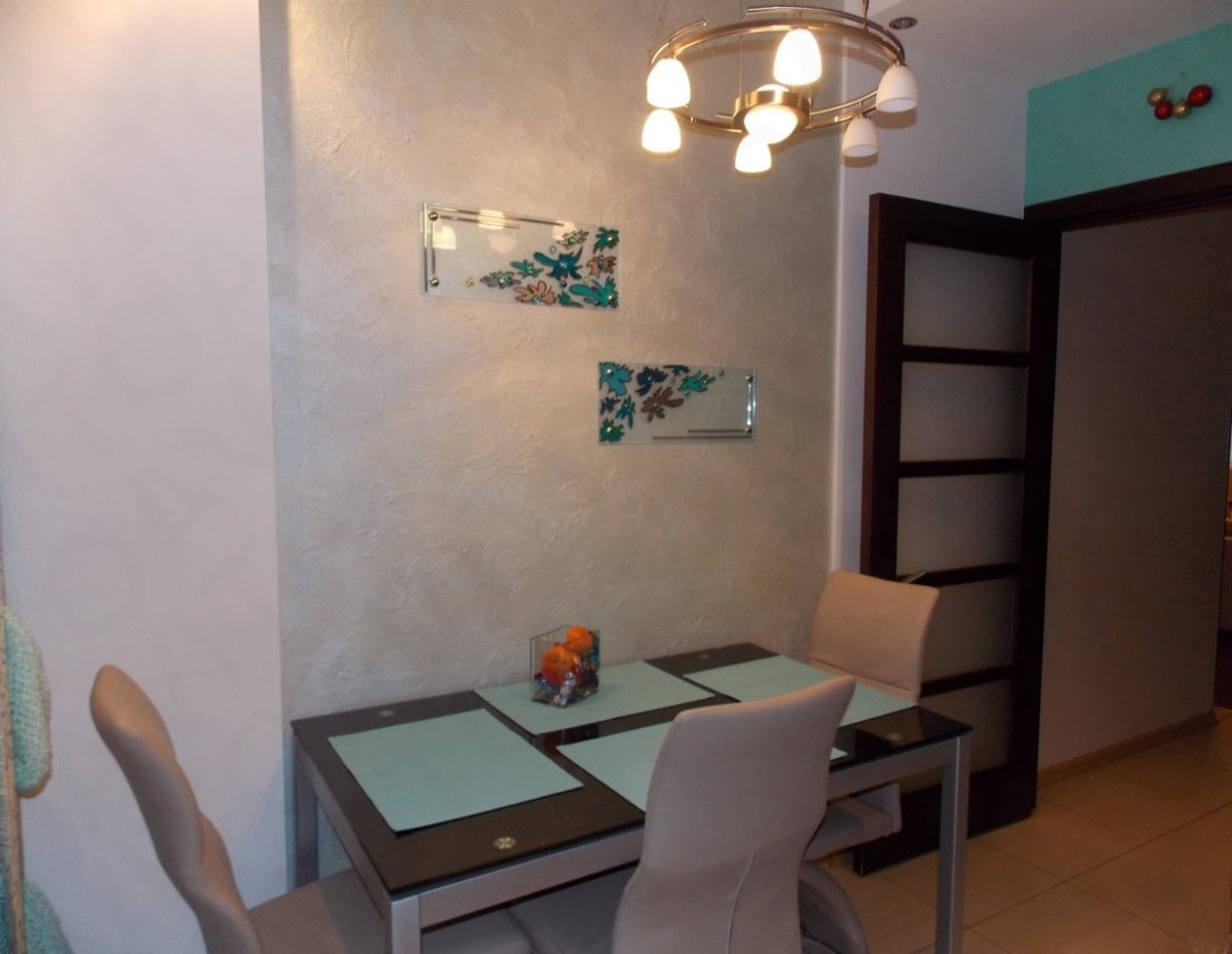 Стеновые панели в обеденной зоне