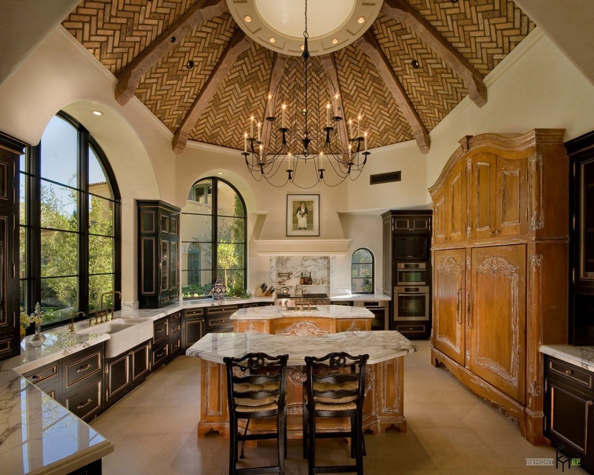 Испанское Средиземноморье интерьер кухни