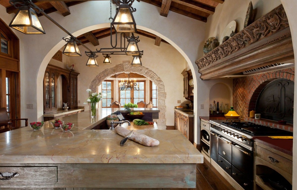 Средиземноморский колониальный стиль кухня