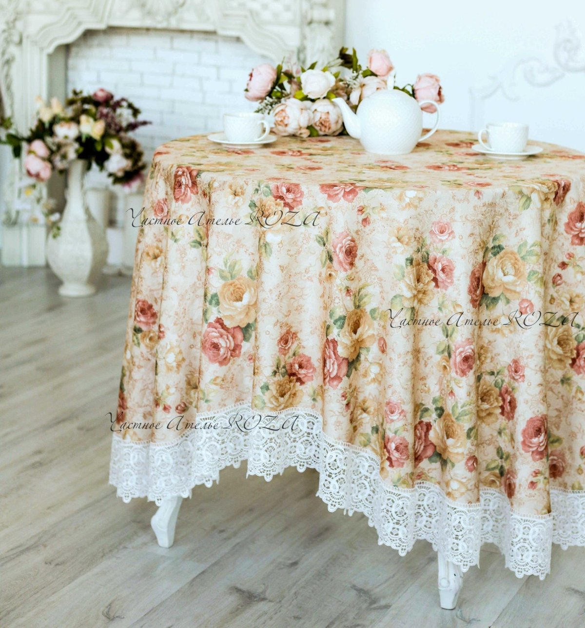 Скатерть на стол в стиле Прованс
