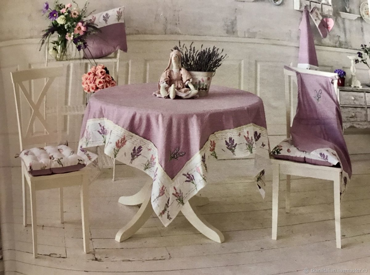 Ткань для кухни в стиле Прованс