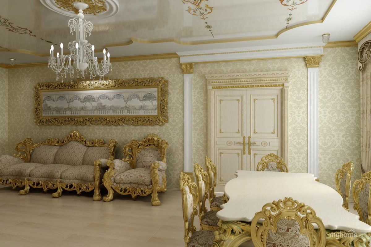 Стиль Барокко в интерьере