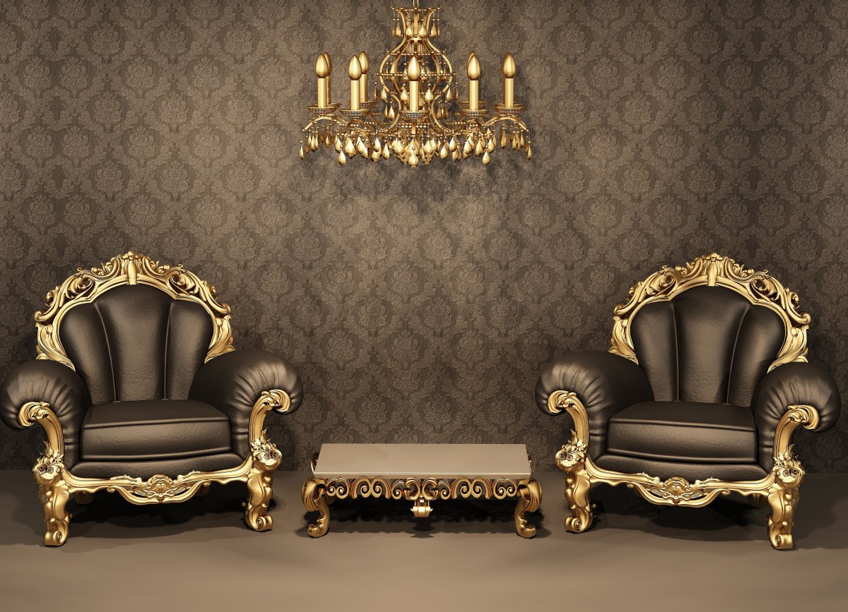 Гостиные в стиле рококо Барокко