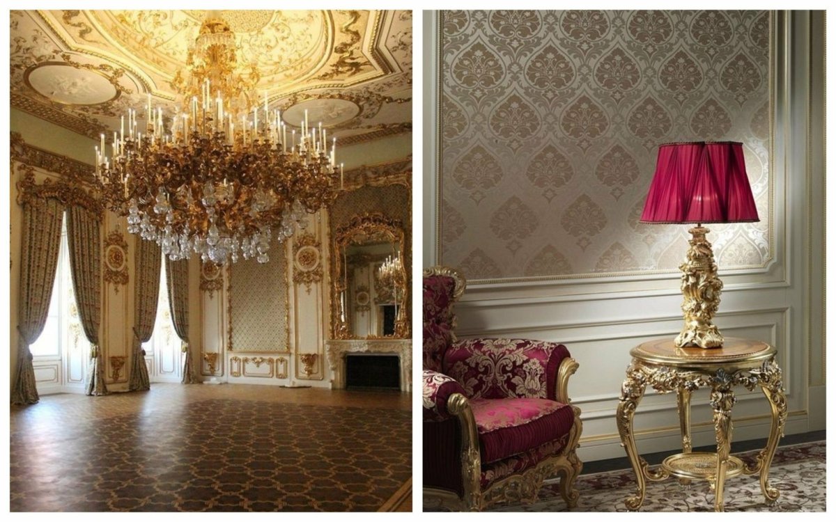 Спальня в стиле Ампир Барокко