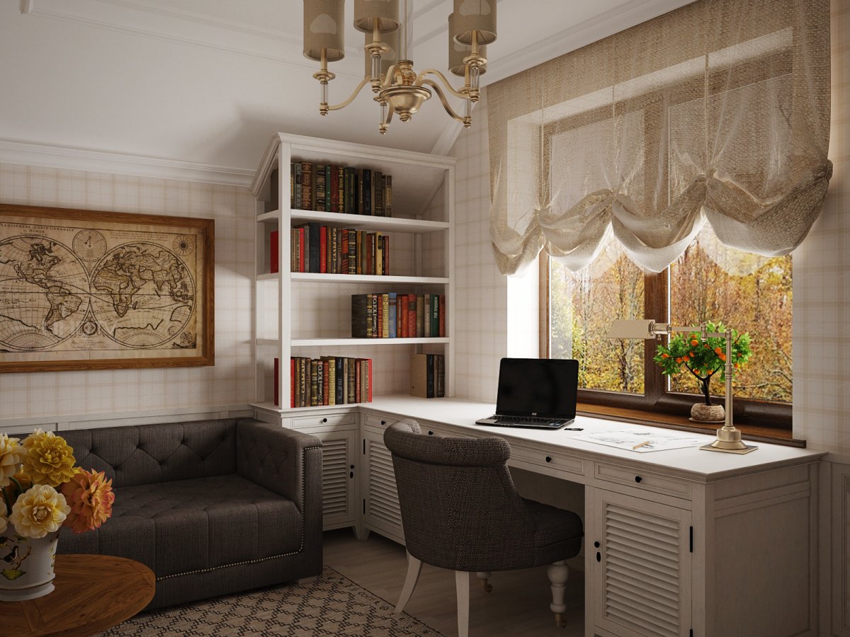 Интерьер рабочего кабинета