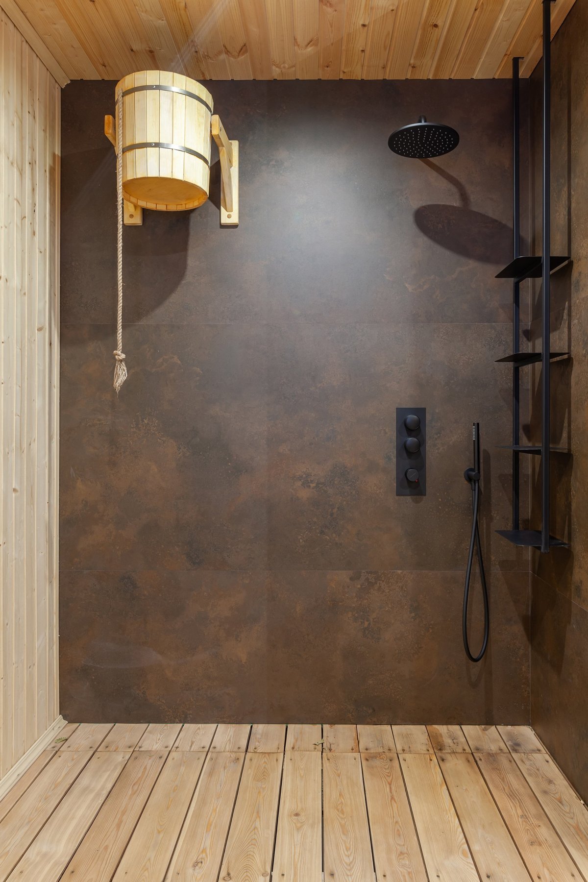 Душевая в бане