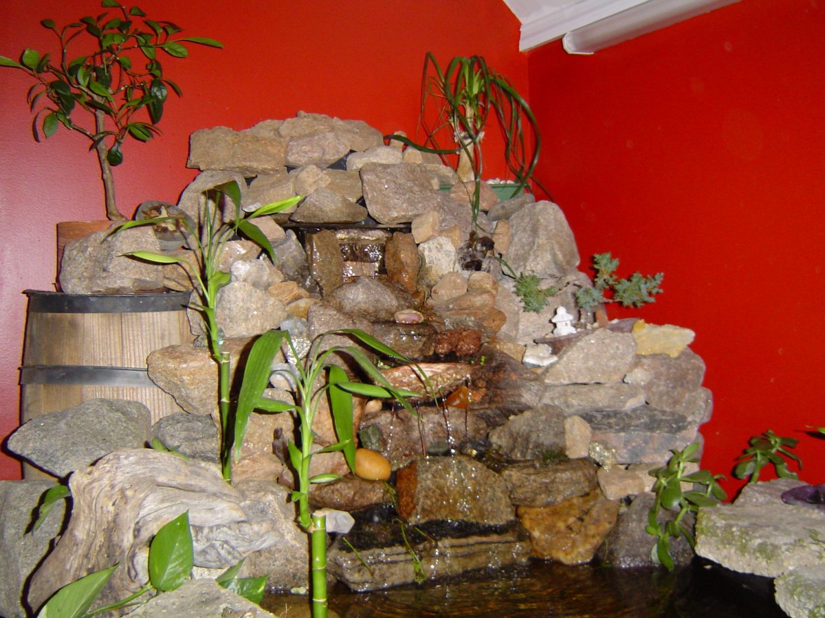 Фонтаны и водопады в офис