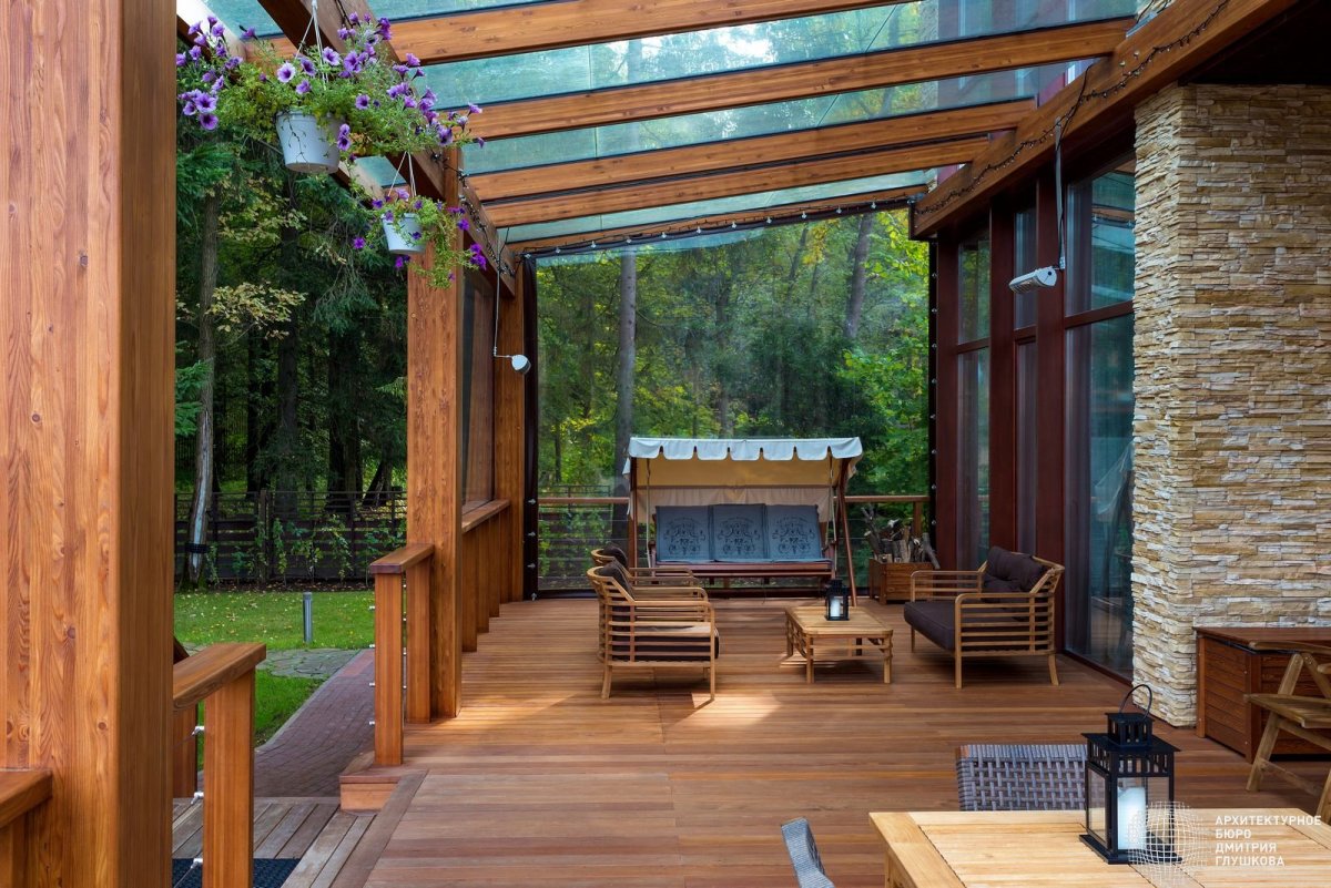 Отделка террасы