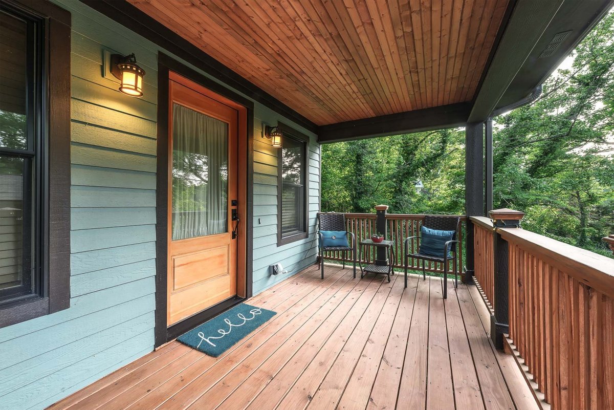 Внутренняя отделка террасы