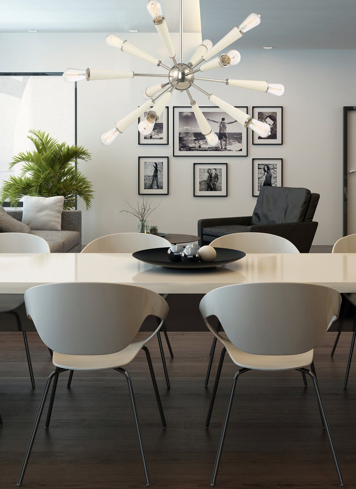 Натяжные потолки в интерьере