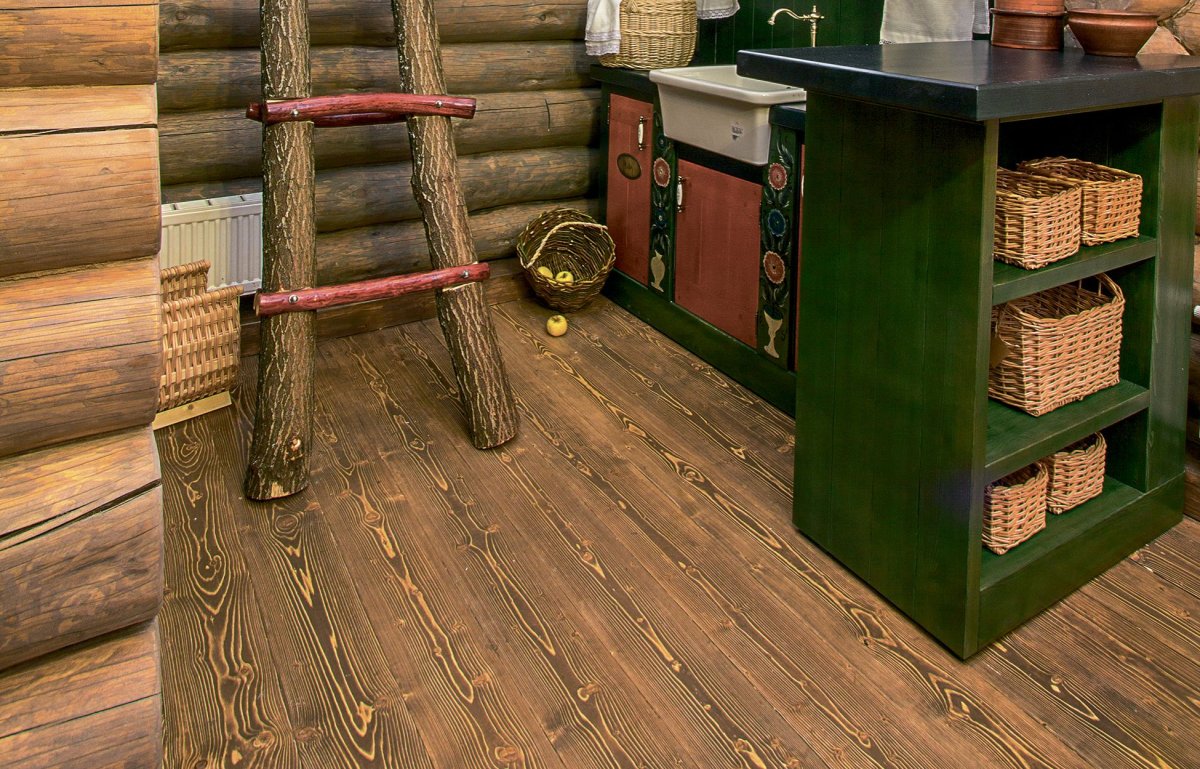 Доска искусственного состаренная