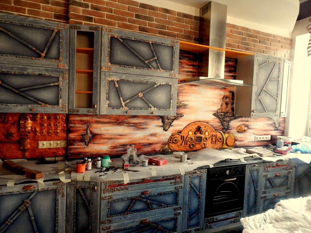 Мебель стимпанк дизельпанк