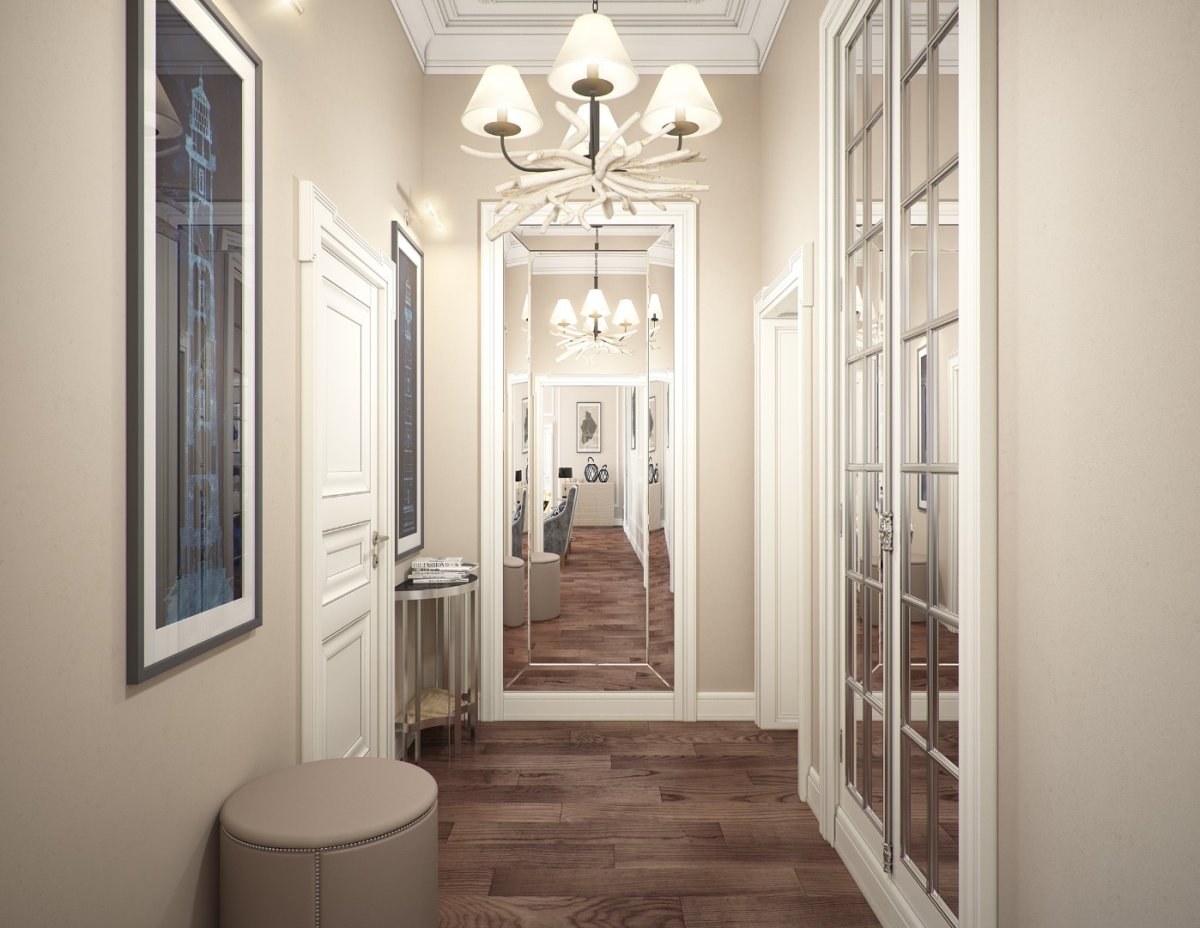 Прихожая с каретной стяжкой Стэлла 11кр