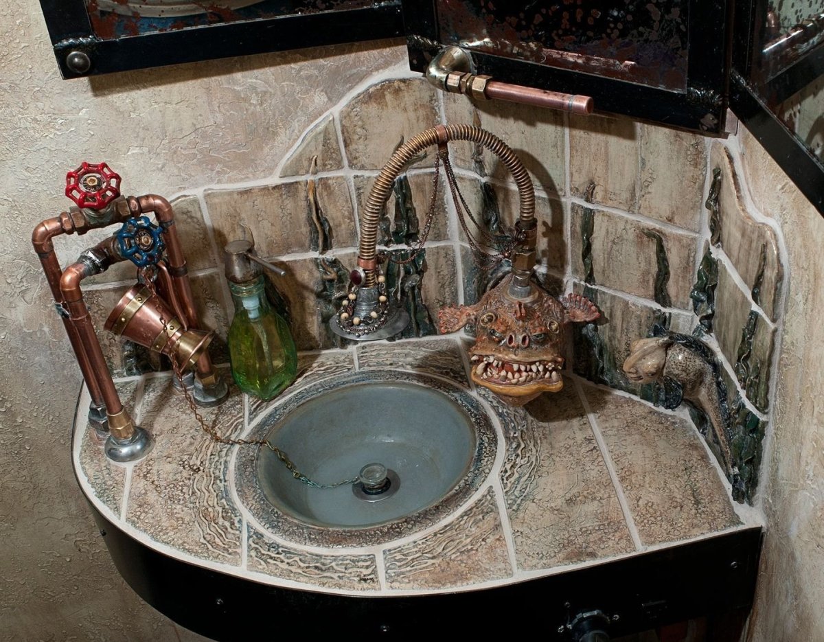 Бар в стиле стимпанк