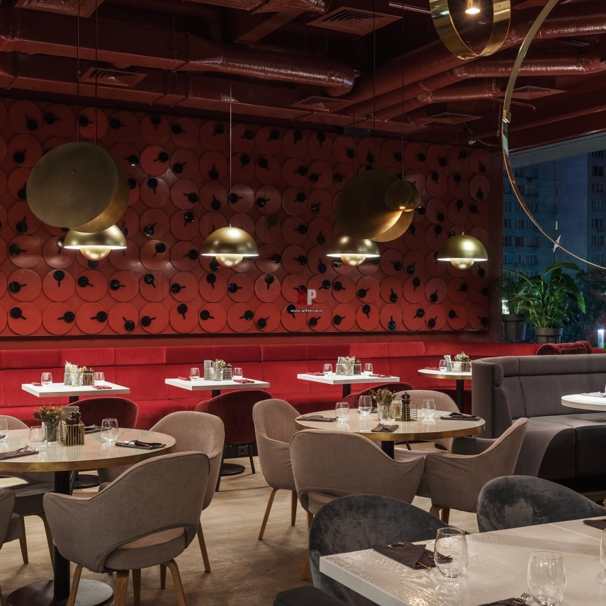 Интерьер кафе в стиле Китч