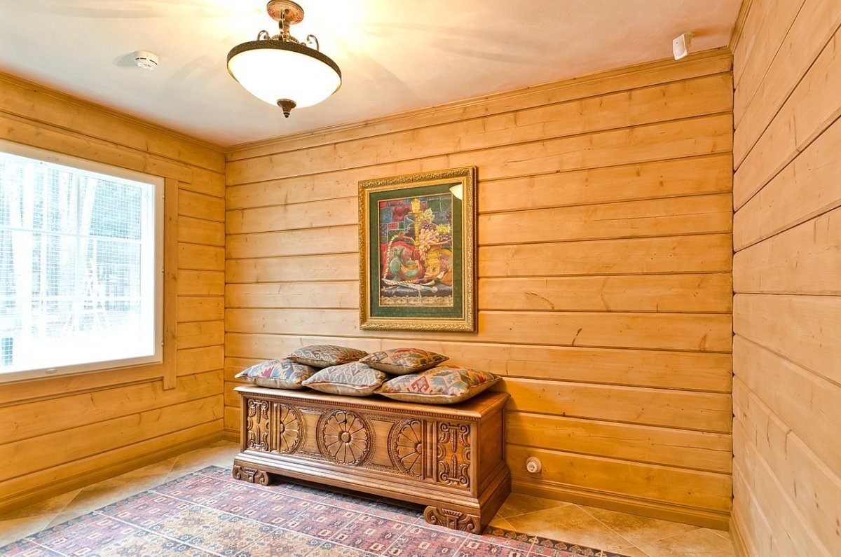 Деревянное помещение