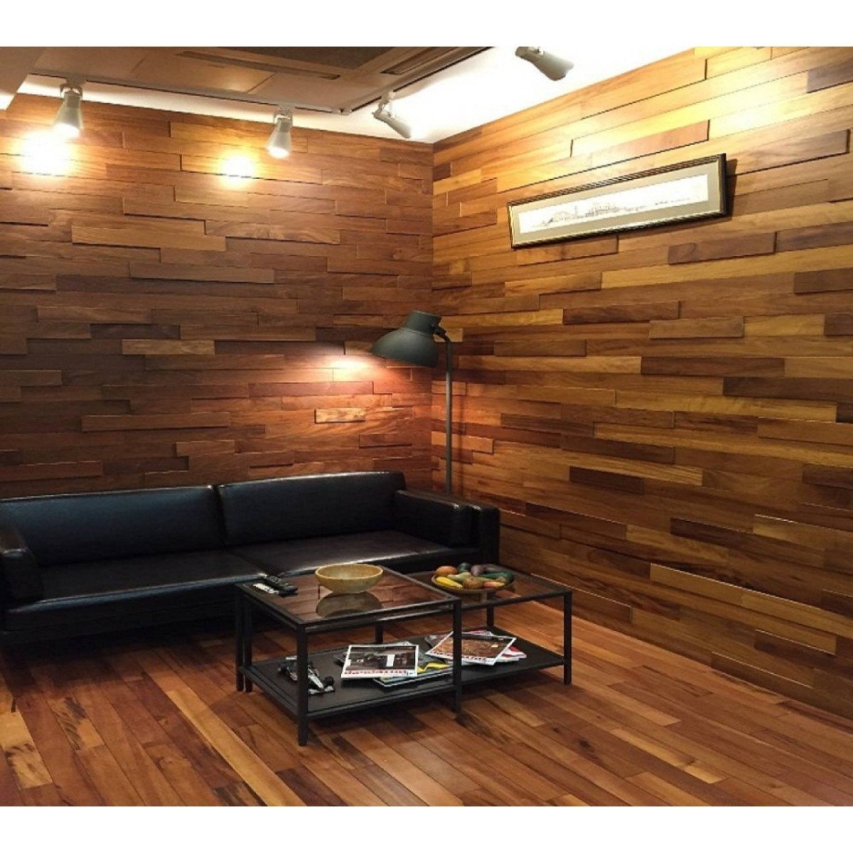 Отделка стен под дерево внутри дома материалы