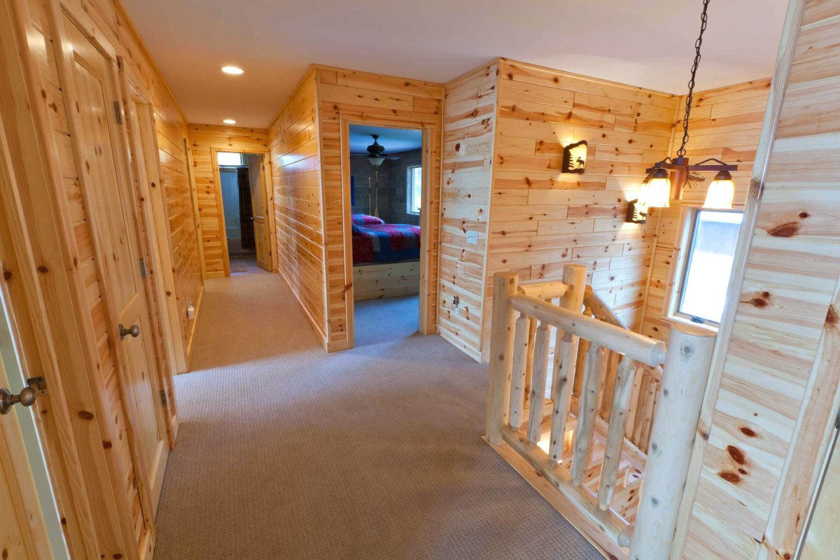 Отделка имитацией бруса внутри дома