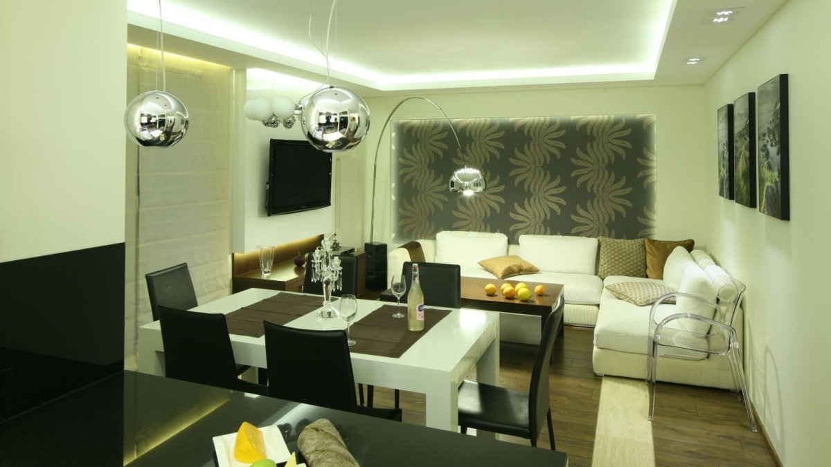 Гостиная столовая в квартире