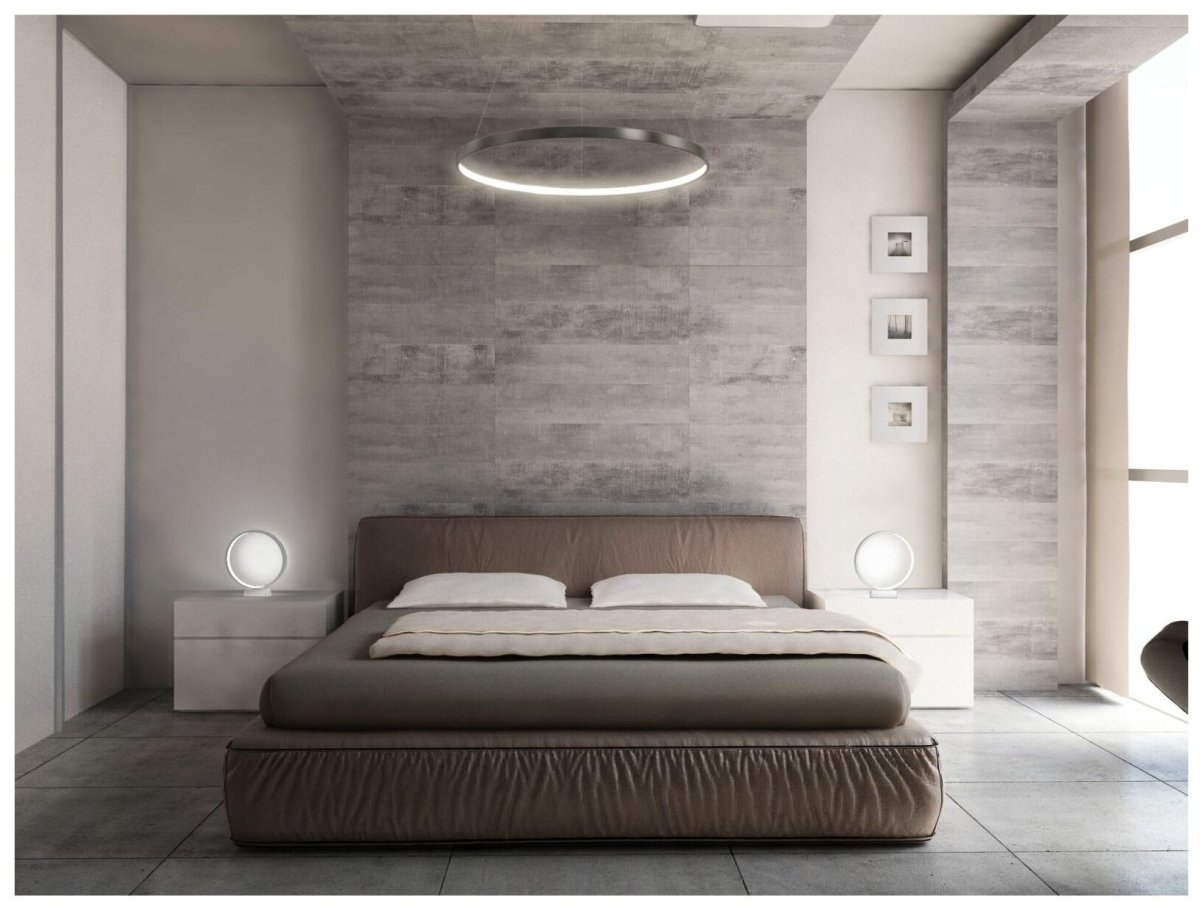 Напольная плитка в интерьере спальни