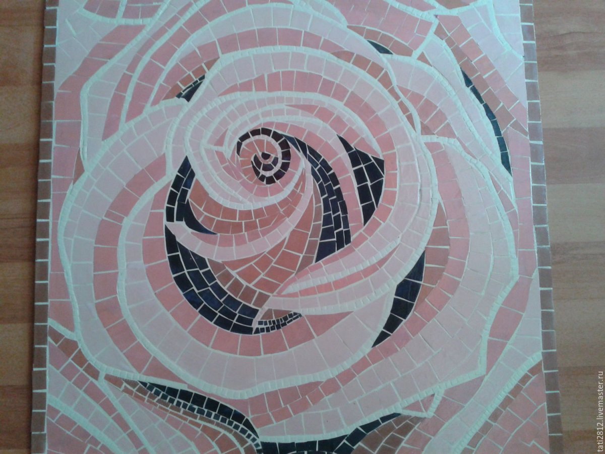 Мозаика из осколков керамической плитки своими руками
