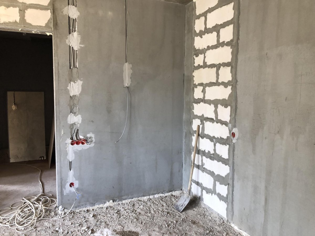 Штукатурка стен