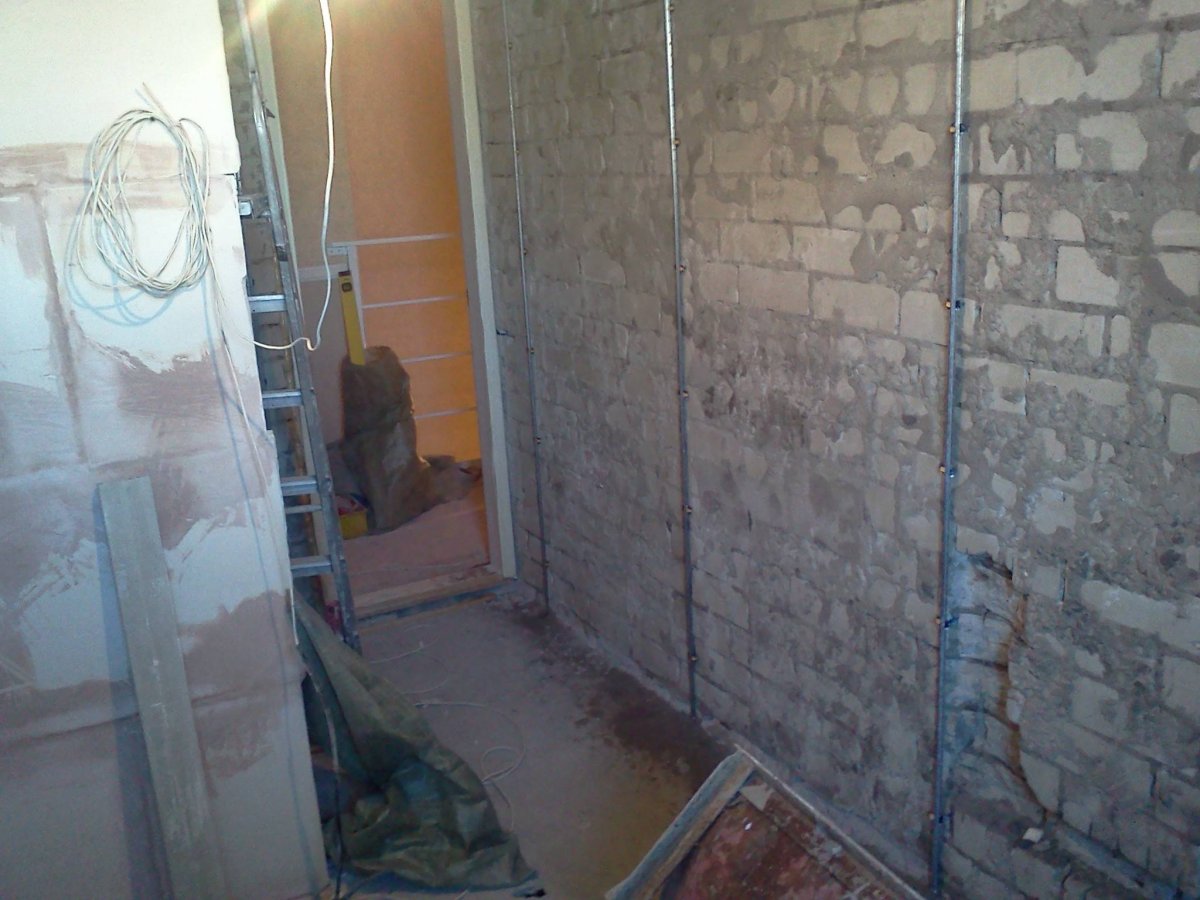 Штукатурка стен