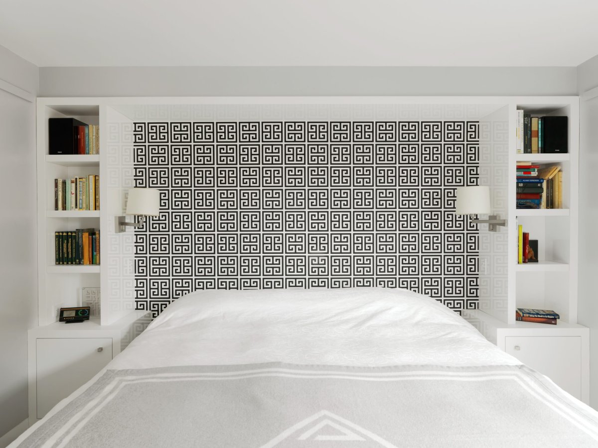 Ниши из гипсокартона в спальне