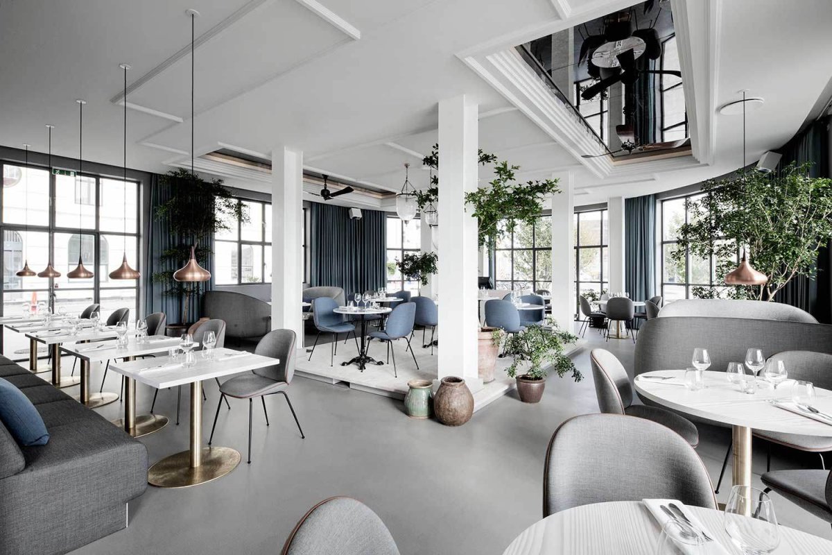 Ресторан в скандинавском стиле