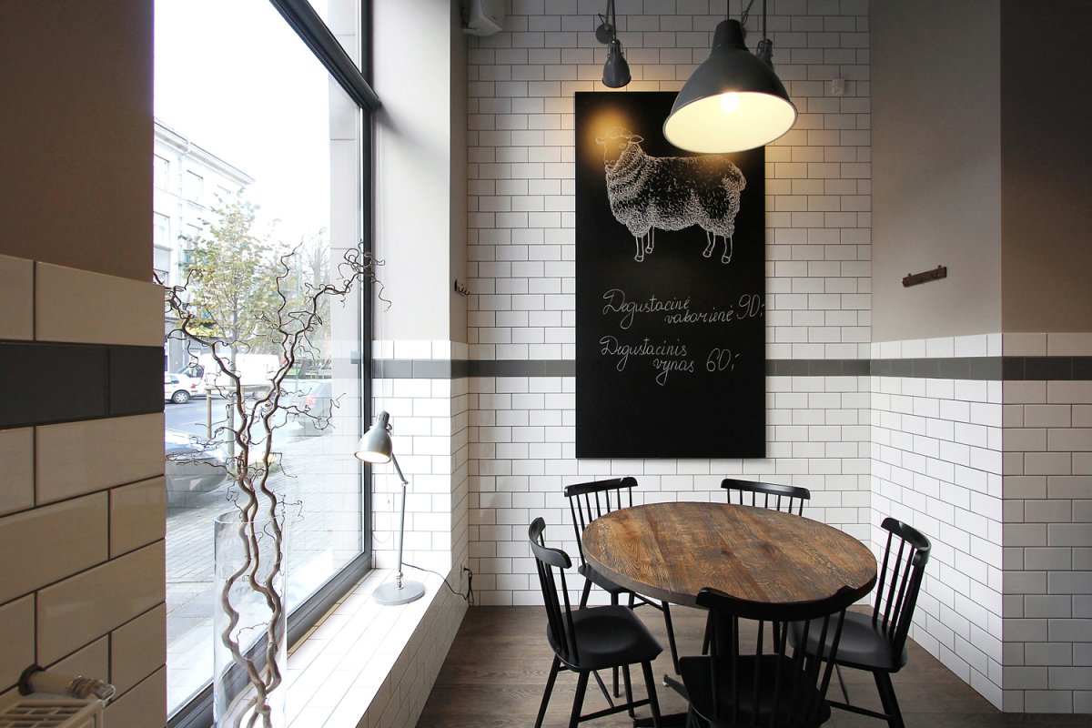 Скандинавский стиль в интерьере кафе