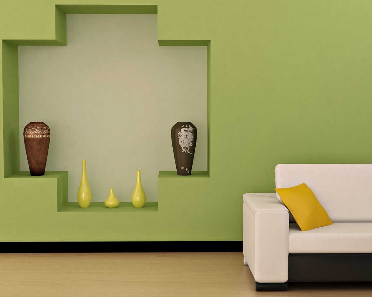 Интерьер стена