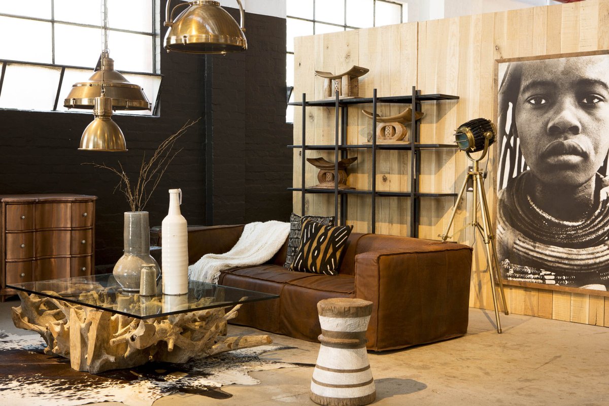 Комната в африканском стиле