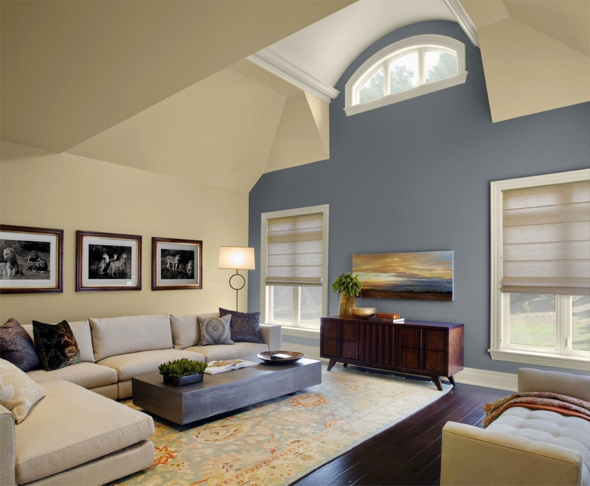 Цвета стен в интерьере