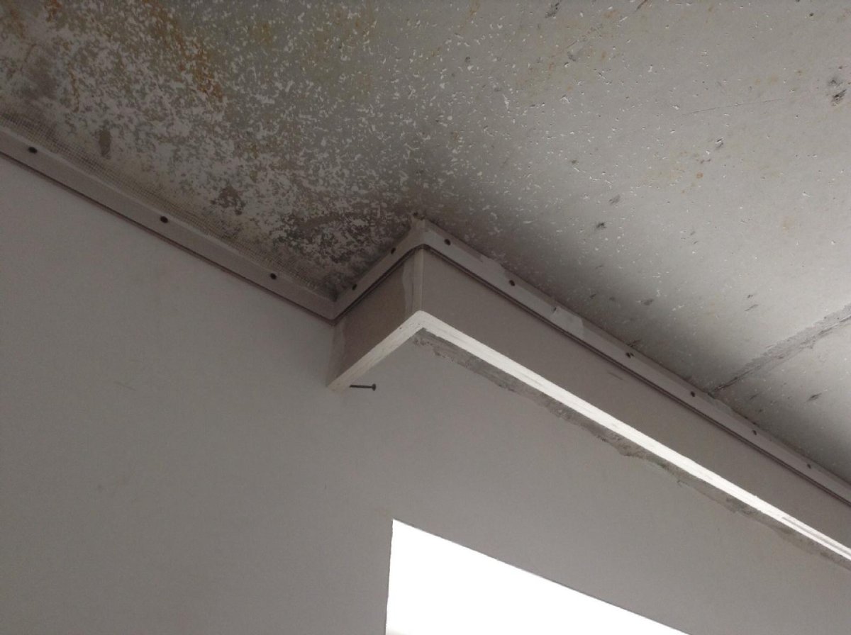 Короб для штор из гипсокартона