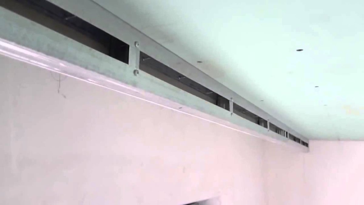 Короб под карниз из гипсокартона