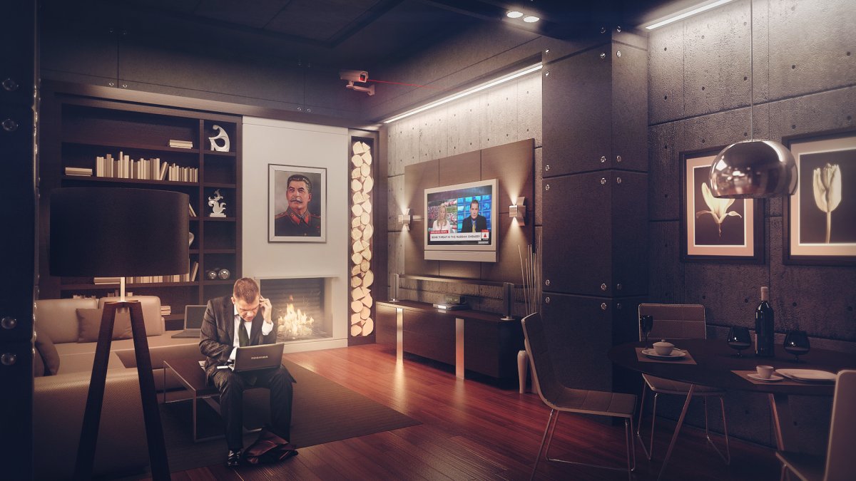 Стиль андеграунд в интерьере