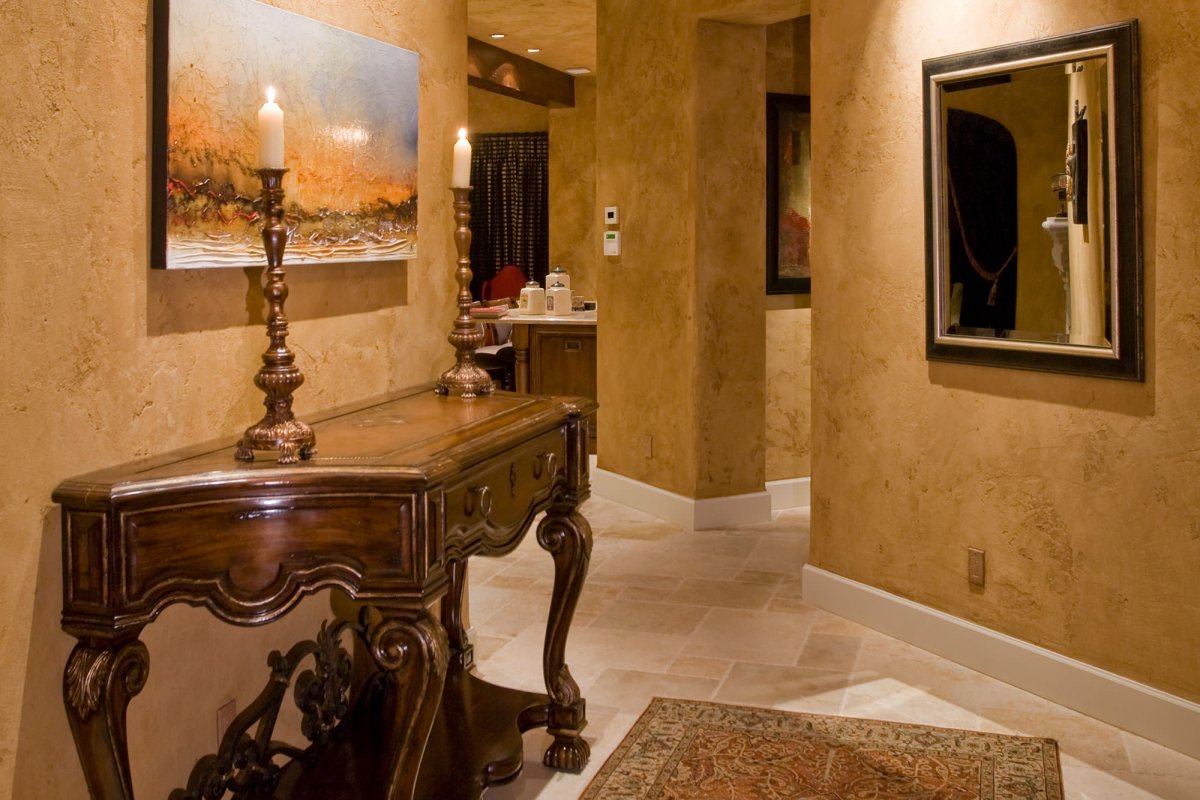 Штукатурка венецианка в коридор