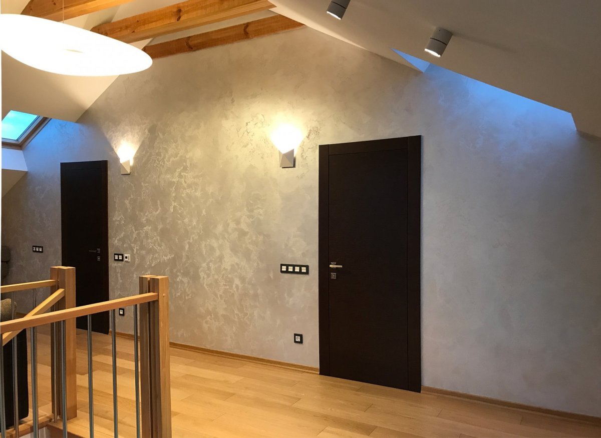 Штукатурка короед стиль лофт