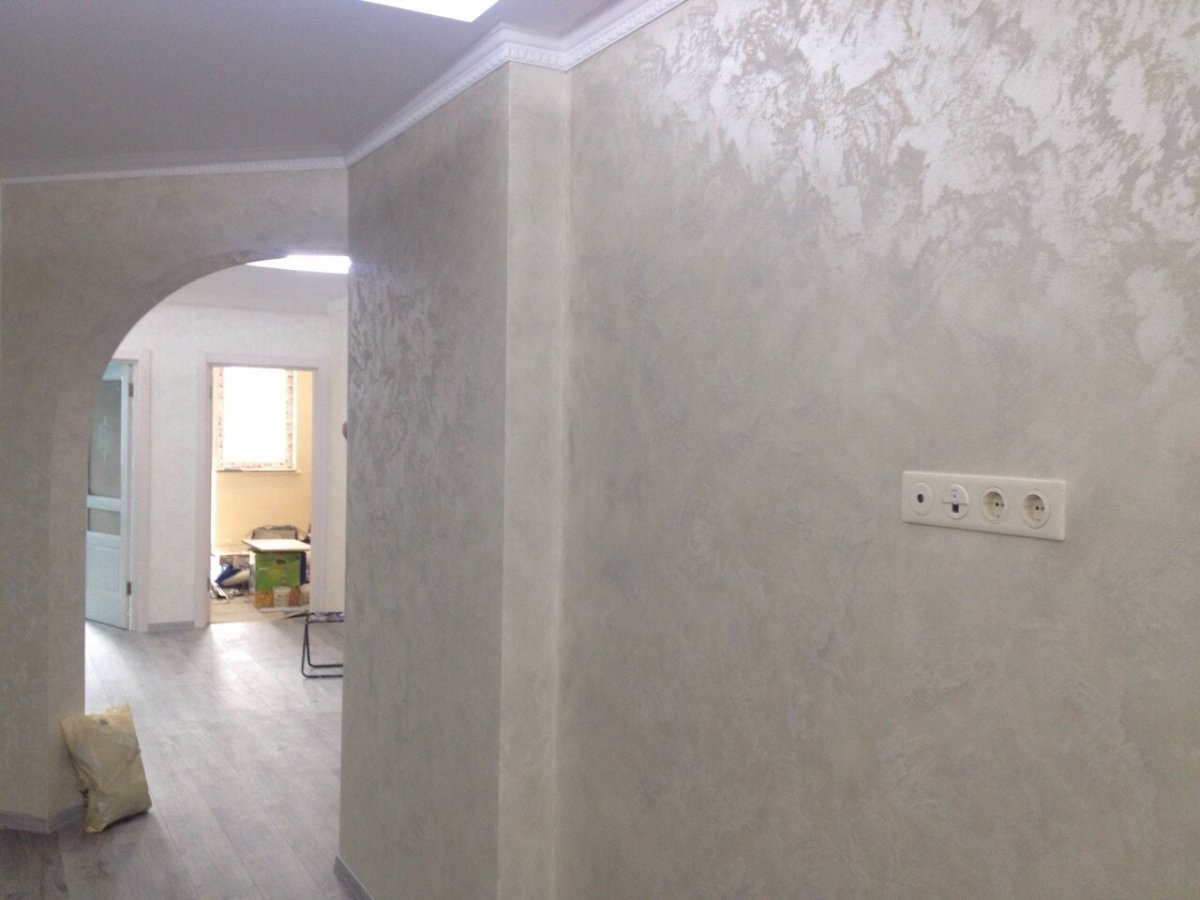 Декоративная штукатурка для зала