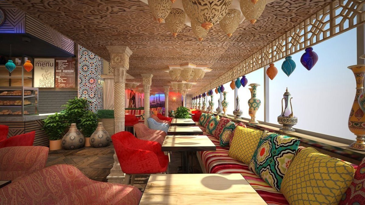 Строгино кофе в Восточном стиле