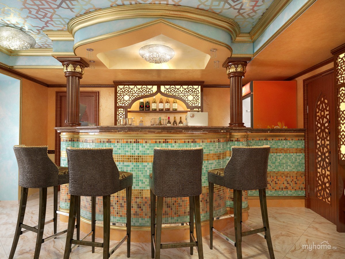 Чайхана Тапчан интерьер