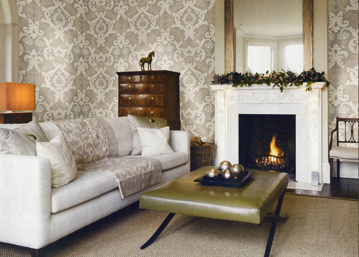 Дамасский орнамент в интерьере