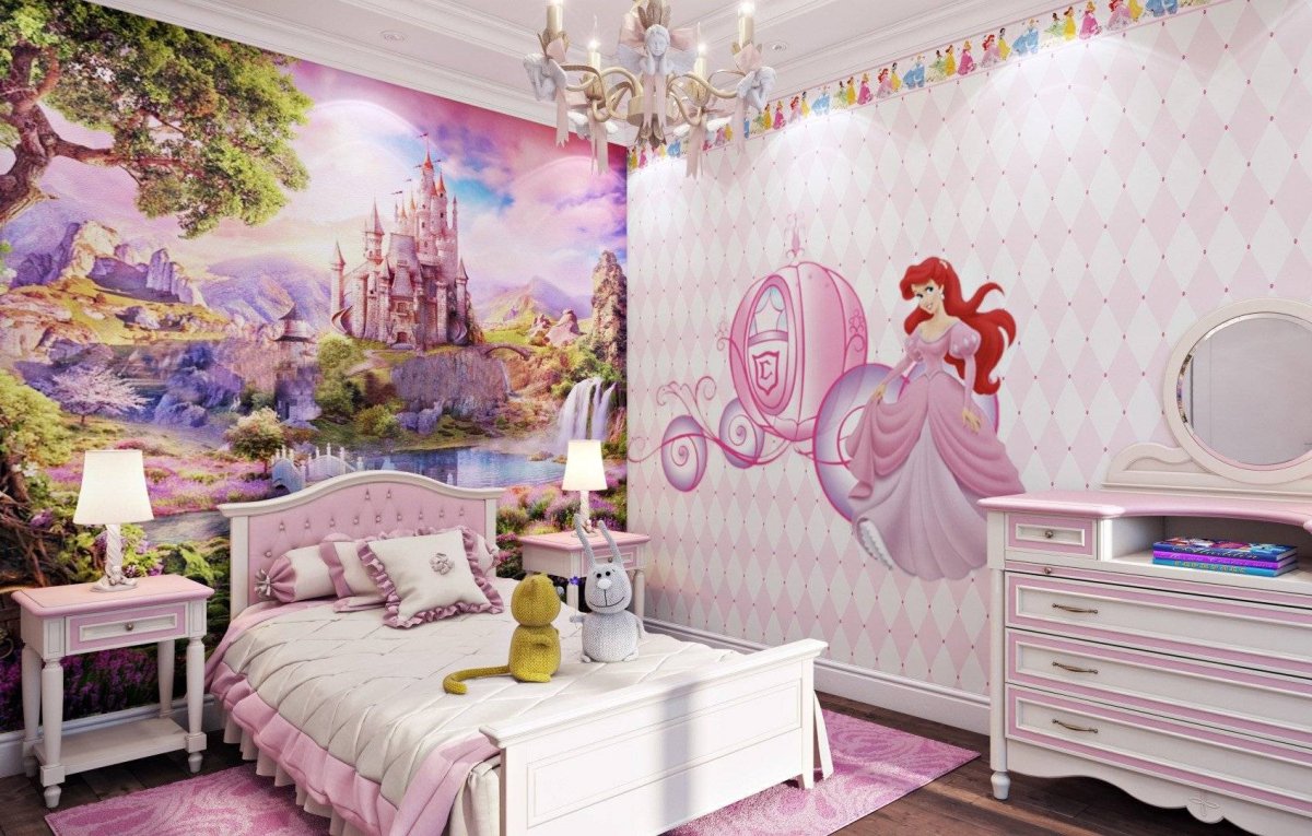 Фрески для детской комнаты девочке